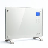 Skleněný konvektor Zenet ZET-526, bílý, 1500 W