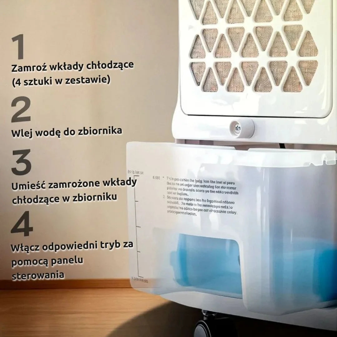 Mobilní klimatizace Zenet Zet-483, 4v1 chladič vzduchu
