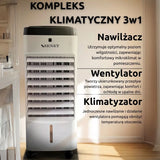 Mobilní klimatizace Zenet Zet-483, 4v1 chladič vzduchu