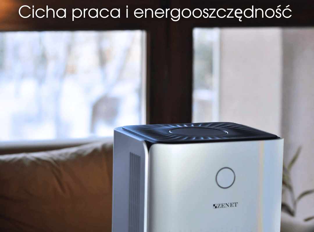 Odvlhčovač vzduchu ZENET 203 - čistí a ionizuje vzduch