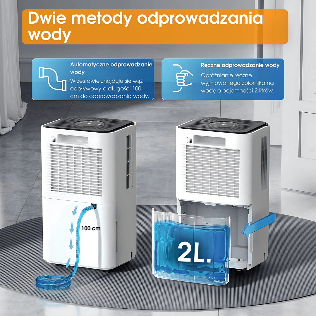 Odvlhčovač vzduchu ZENET 203 - čistí a ionizuje vzduch