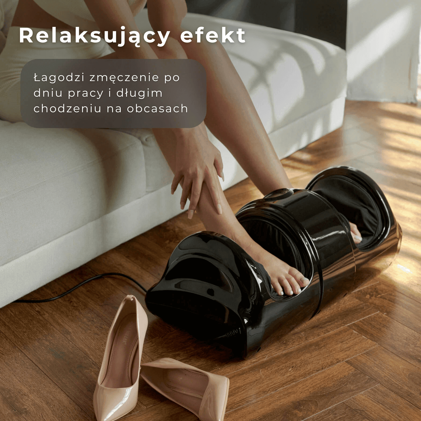 Elektrický masážní přístroj na nohy, lýtka a předloktí Zenet ZET-763